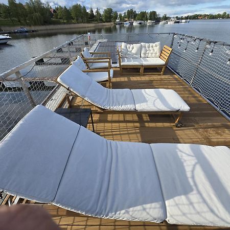 Domek Na Wodzie - Houseboat -Sauna, Taras Na Dachu, Dwie Sypialnie Mikołajki エクステリア 写真