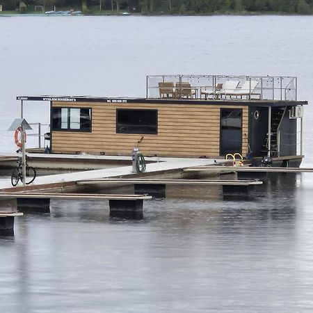 Domek Na Wodzie - Houseboat -Sauna, Taras Na Dachu, Dwie Sypialnie Mikołajki エクステリア 写真